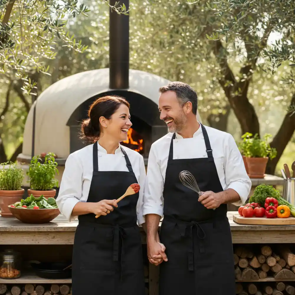 Retrato de pareja clienta de CocinaInteligente Pro